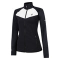 Black-Blanc De Blanc - Side - Dare 2B Womens-Ladies Elation III Core Stretch Midlayer