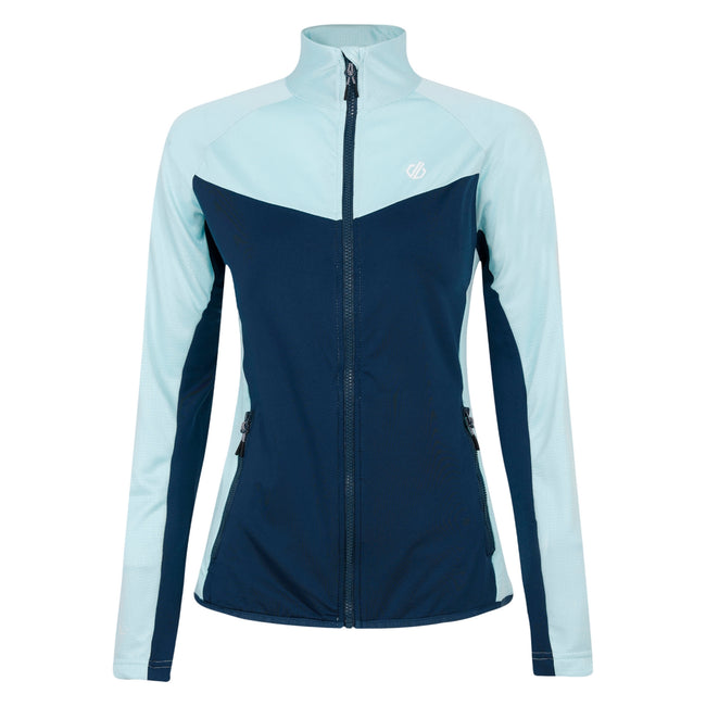 Water Ballet-Moonlight Denim - Front - Dare 2B Womens-Ladies Elation III Core Stretch Midlayer