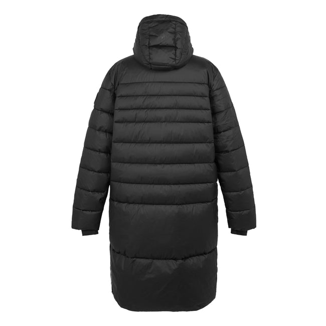 Black - Back - Regatta Mens Christian Lacroix Collongues Long Length Padded Jacket