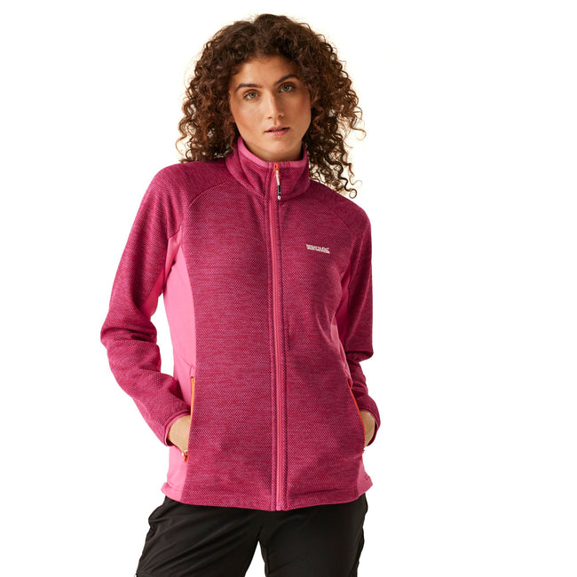 Flamingo Pink - Lifestyle - Regatta Womens-Ladies Highton IV Full Zip Fleece Jacket