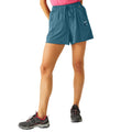 Moroccan Blue - Lifestyle - Regatta Womens-Ladies Travel Light Packaway Shorts