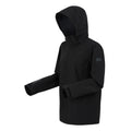 Black-Black - Side - Regatta Womens-Ladies Coriver 3 in 1 Waterproof Jacket