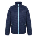 Navy - Side - Regatta Womens-Ladies Wentwood IX 3 In 1 Waterproof Jacket