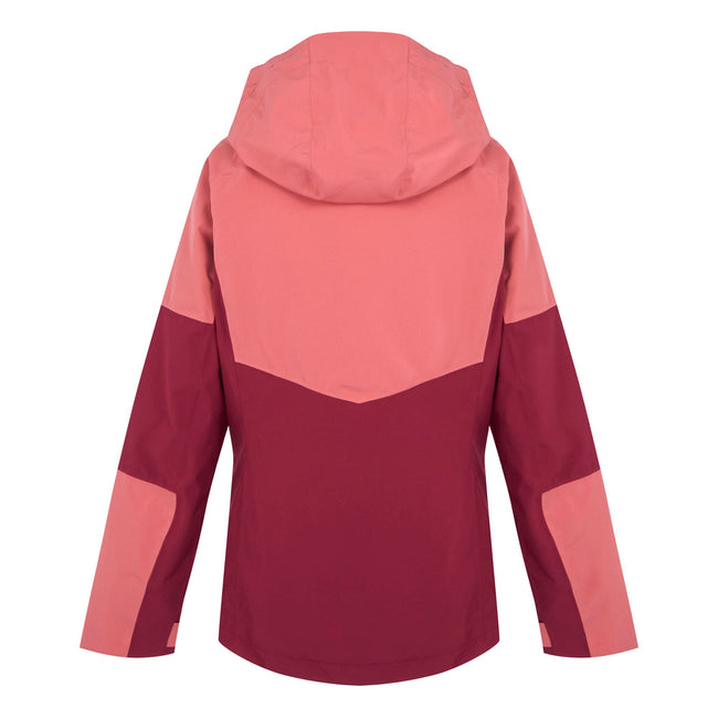 Mineral Red-Rumba Red - Back - Regatta Womens-Ladies Wentwood IX 3 in 1 Waterproof Jacket