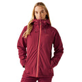 Rumba Red-Peach Parfait - Lifestyle - Regatta Womens-Ladies Wentwood IX 3 In 1 Waterproof Jacket