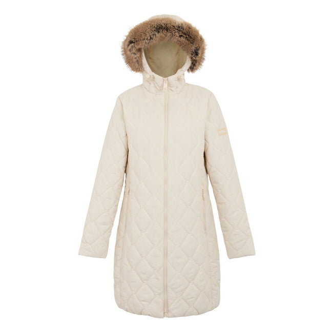 Light Vanilla - Front - Regatta Womens-Ladies Fritha III Insulated Parka