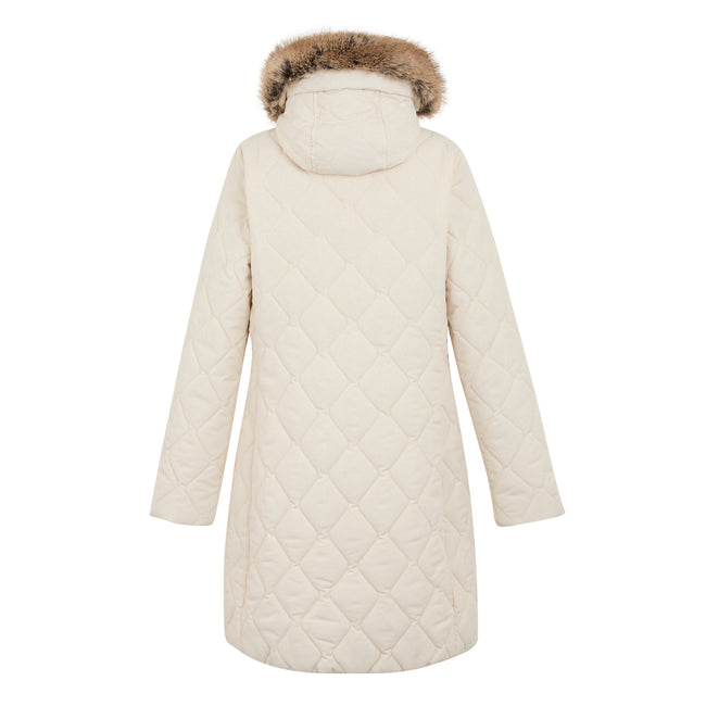 Light Vanilla - Back - Regatta Womens-Ladies Fritha III Insulated Parka