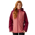 Rumba Red-Mineral Red - Lifestyle - Regatta Womens-Ladies Highton Stretch IV Padded Jacket