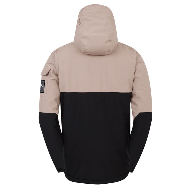 Clay-Black - Back - Dare 2B Mens T-Bar Overhead Ski Jacket