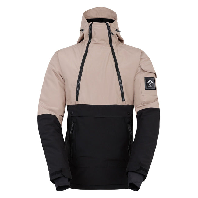 Clay-Black - Front - Dare 2B Mens T-Bar Overhead Ski Jacket