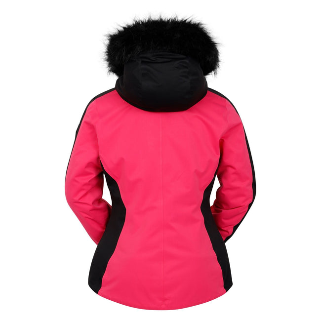 Hot Pink - Back - Dare 2B Womens-Ladies Frenzied Ski Jacket