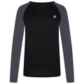 Black-Ebony - Side - Dare 2B Womens-Ladies Exchange III Base Layer Set
