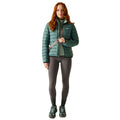 Spruce Green - Pack Shot - Regatta Womens-Ladies Marizion Quilted Jacket