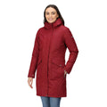 Rumba Red-Black - Lifestyle - Regatta Womens-Ladies Romine II Waterproof Jacket