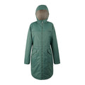 Spruce Green-Light Vanilla - Front - Regatta Womens-Ladies Romine II Waterproof Jacket