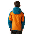 Fox-Moroccan Blue - Lifestyle - Regatta Childrens-Kids Volcanics VIII Terrain Print Reflective Jacket