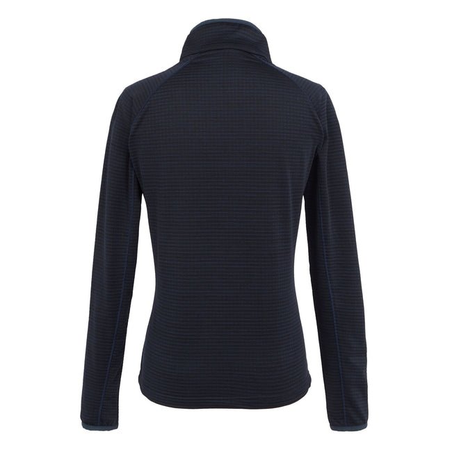 Navy - Back - Regatta Womens-Ladies Yonder II Half Zip Fleece Top