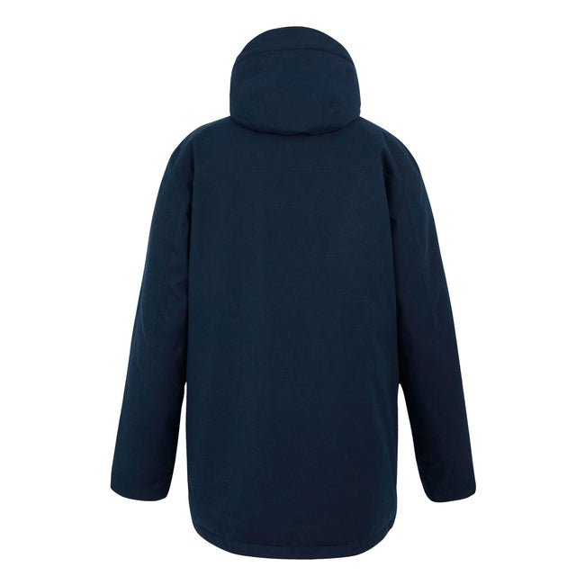 Navy-Navy Marl - Back - Regatta Mens Ezdale Waterproof Insulated Jacket