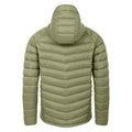 Olivine Green - Back - Dare 2B Mens Torrek Mountain Baffled Padded Jacket