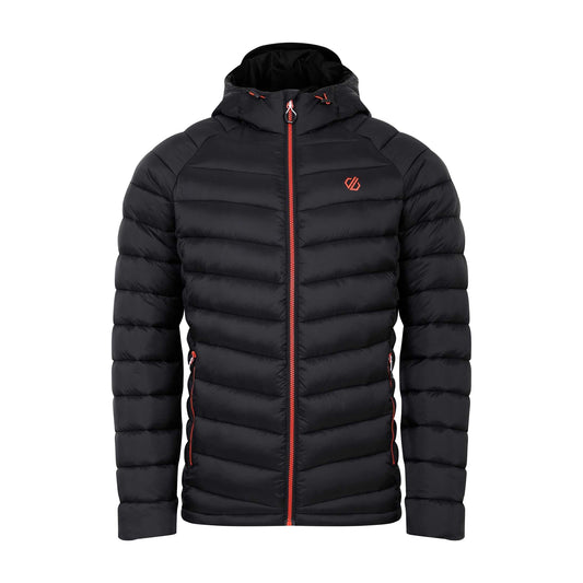 Black - Front - Dare 2B Mens Torrek Mountain Baffled Padded Jacket