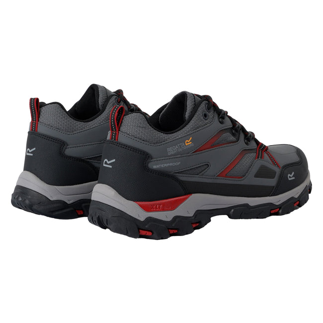 Briar-Rio Red - Back - Regatta Mens Holcombe 3 Low Walking Boots