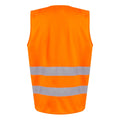 Orange - Back - Regatta Professional Unisex Adult Hi-Vis Vest