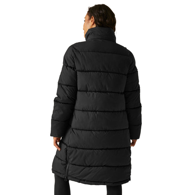 Black - Lifestyle - Regatta Womens-Ladies Mottere Quilted Jacket