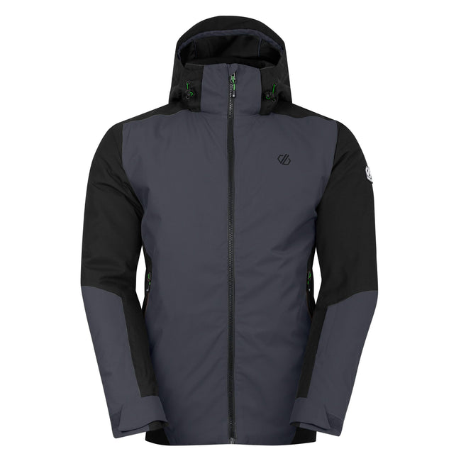 Black-Ebony - Front - Dare 2B Mens Precision II Ski Jacket