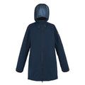 Navy-Coronet Blue - Front - Regatta Womens-Ladies Denbury V 3 in 1 Waterproof Jacket