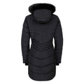 Black - Back - Dare 2B Womens-Ladies Striking IIII Mid Length Padded Jacket