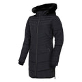 Black - Side - Dare 2B Womens-Ladies Striking IIII Mid Length Padded Jacket