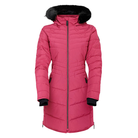 Hydrangea Pink - Front - Dare 2B Womens-Ladies Striking IIII Mid Length Padded Jacket