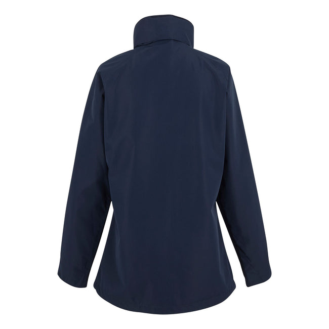 Navy - Back - Regatta Womens-Ladies Daysha II Waterproof Jacket