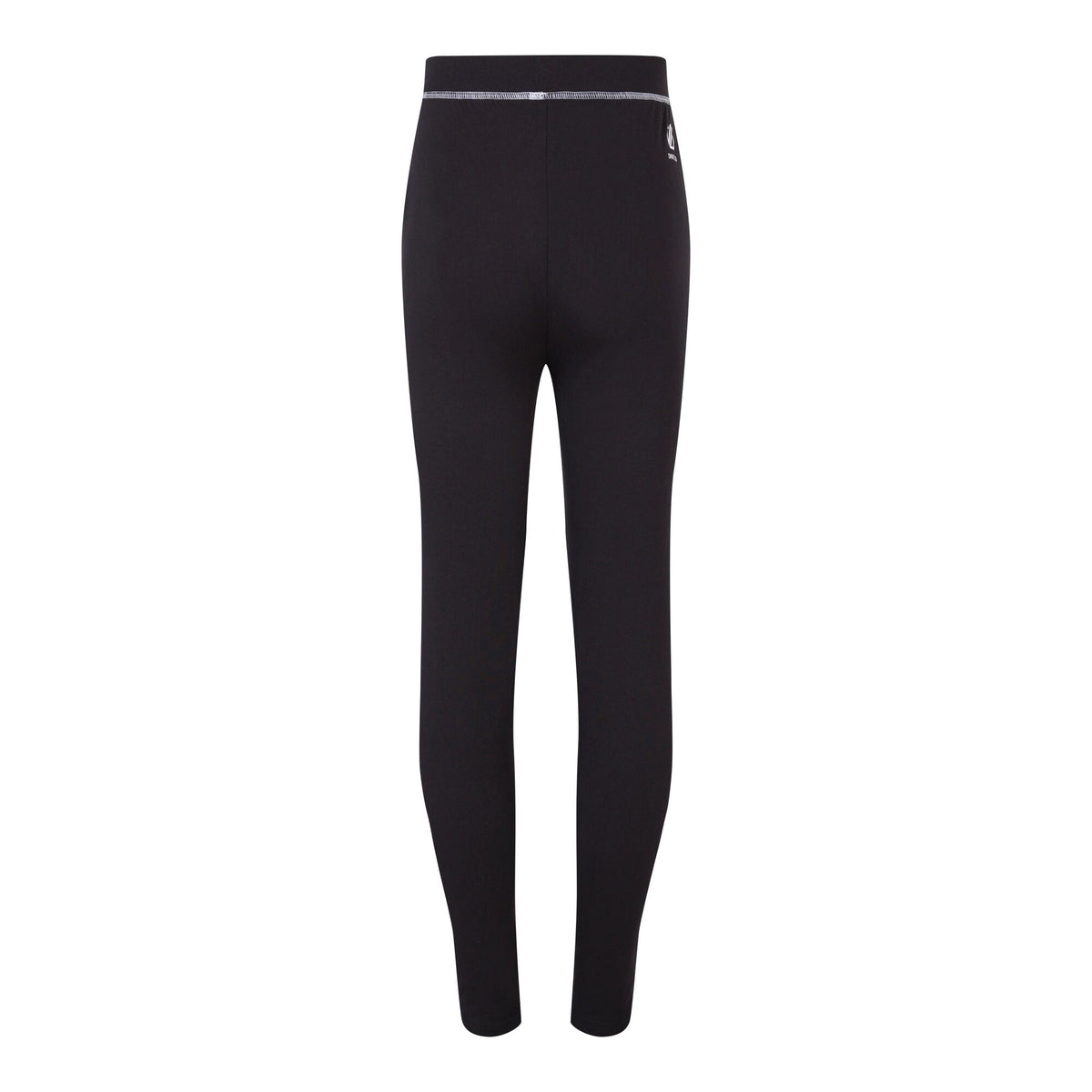 Black - Close up - Dare 2B Childrens-Kids Pow II Plain Base Layer Set