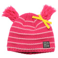 Electric Pink - Back - Dare 2B Kids Girls Precede Winter Beanie Hat