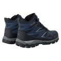 Navy-Dark Steel - Back - Regatta Mens Holcombe III Walking Boots