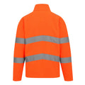 Orange - Back - Regatta Professional Unisex Adult High-Vis Fleece Jacket