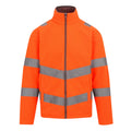Orange - Front - Regatta Professional Unisex Adult High-Vis Fleece Jacket