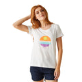 Bleached Aqua - Lifestyle - Regatta Womens-Ladies Filandra VIII Want To Have Sun T-Shirt