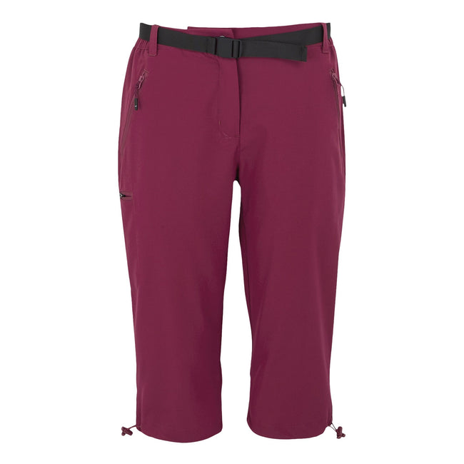 Beaujolais - Front - Regatta Womens-Ladies Xert Stretch Casual Shorts