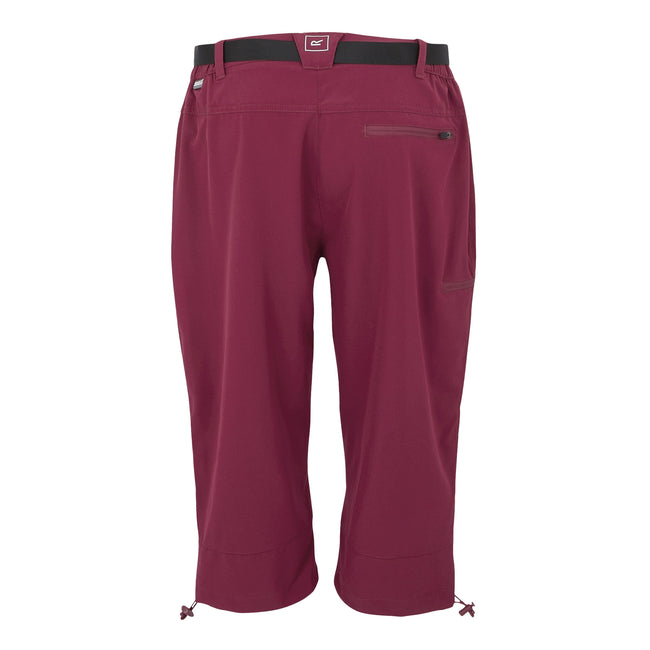 Beaujolais - Back - Regatta Womens-Ladies Xert Stretch Casual Shorts