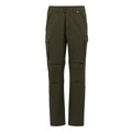 Dark Khaki - Front - Regatta Mens Questra Cargo Trousers