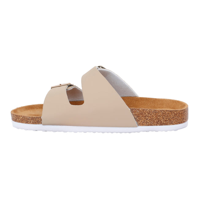 White Pepper - Back - Regatta Womens-Ladies Mia Plain Double Strap Sandals