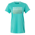 Turquoise - Front - Regatta Womens-Ladies Fingal IX Grass T-Shirt