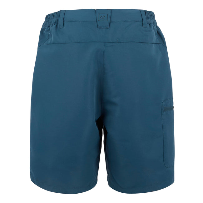 Dark Denim - Back - Regatta Womens-Ladies Chaska III Walking Shorts