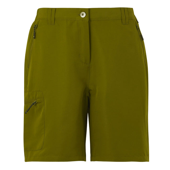Nephrite Green - Front - Regatta Womens-Ladies Chaska III Walking Shorts