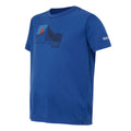 Olympian Blue - Side - Regatta Childrens-Kids Alvarado IX Adventure Awaits T-Shirt