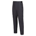 Ash - Side - Regatta Mens Travel Light Zip-Off Trousers