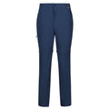 Moonlight Denim - Front - Regatta Mens Travel Light Zip-Off Trousers