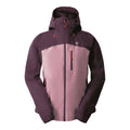 Deep Plum-Lilas - Front - Dare 2B Womens-Ladies Torrek II Colour Block Waterproof Jacket